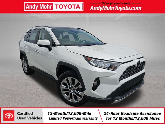 White (Blizzard Pearl) 2021 Toyota RAV4 SUV / Crossover All-Wheel Drive 8-Speed Automatic