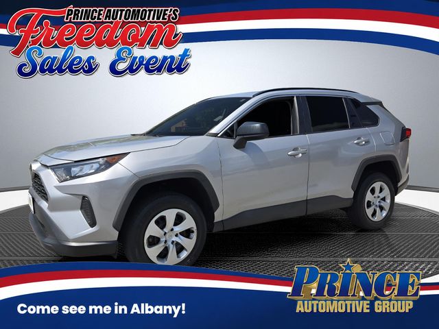 Silver Sky Metallic 2021 Toyota RAV4 LE FWD SUV / Crossover Front-Wheel Drive 8-Speed Automatic