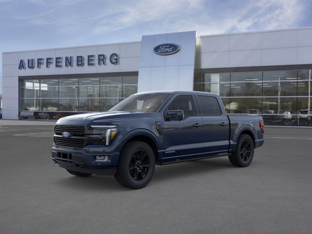 Blue Metallic 2026 Ford F-150 Platinum SuperCrew 4WD Pickup Truck Four-Wheel Drive Automatic