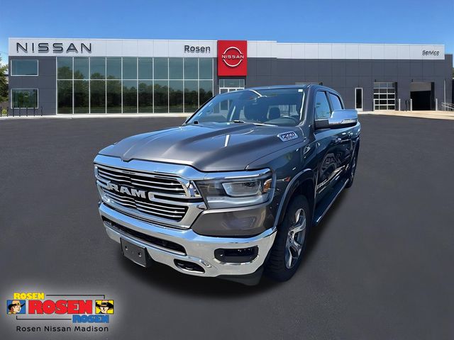 Gray (Granite Crystal Metallic Clearcoat) 2020 RAM 1500 Pickup Truck Four-Wheel Drive 8-Speed Automatic
