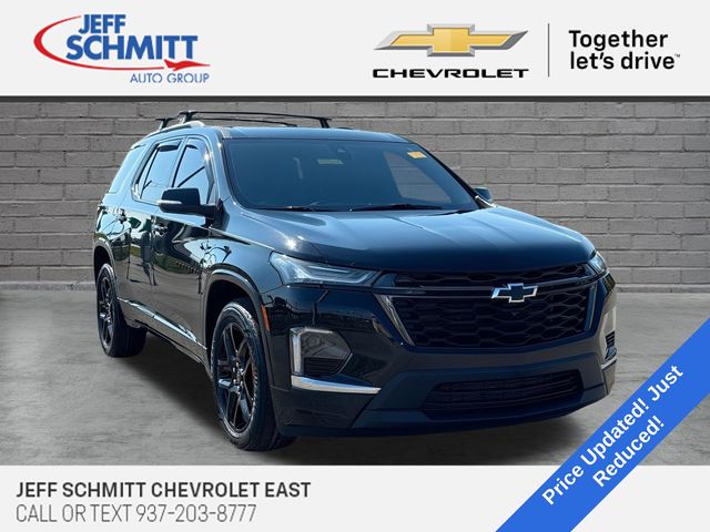 Mosaic Black Metallic 2023 Chevrolet Traverse SUV / Crossover Four-Wheel Drive 9-Speed Automatic