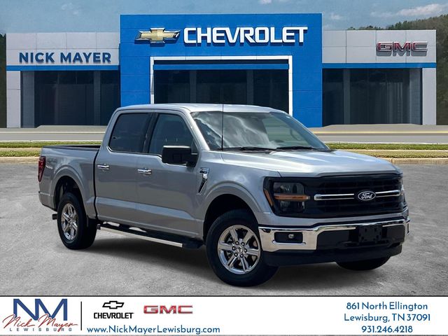 Silver Metallic 2025 Ford F-150 Pickup Truck Four-Wheel Drive Automatic