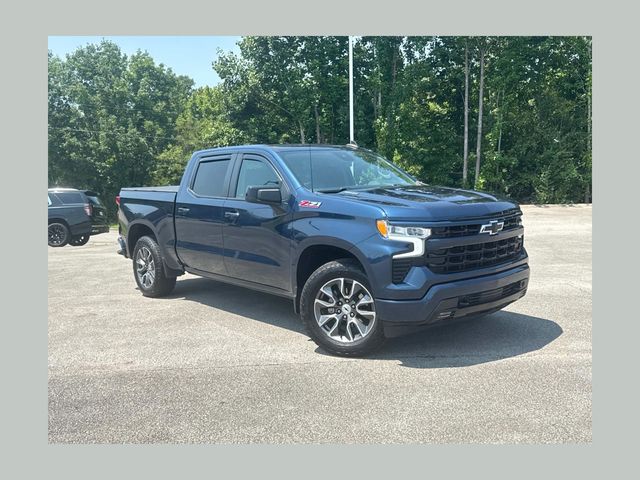 Northsky Blue Metallic 2023 Chevrolet Silverado 1500 Pickup Truck Four-Wheel Drive Automatic