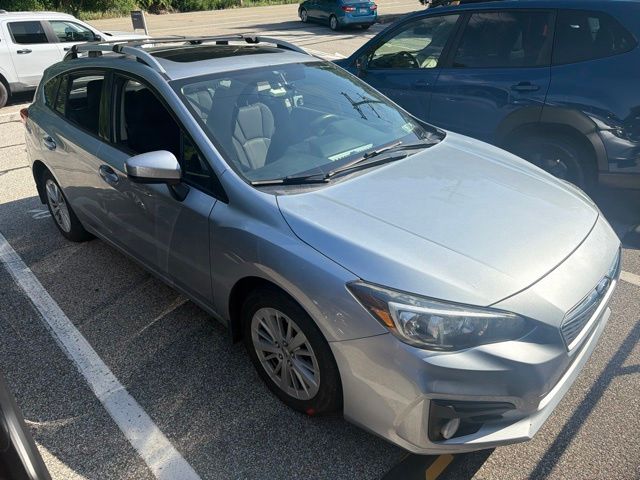 2017 Subaru Impreza 2.0i Premium Silver at Subaru and VW of Moon Township