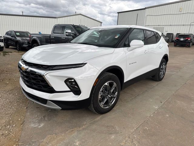Summit White 2025 Chevrolet Blazer SUV / Crossover 9-Speed Automatic Overdrive