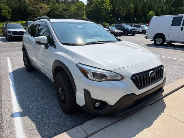 2021 Subaru Crosstrek Limited White at Subaru and VW of Moon Township
