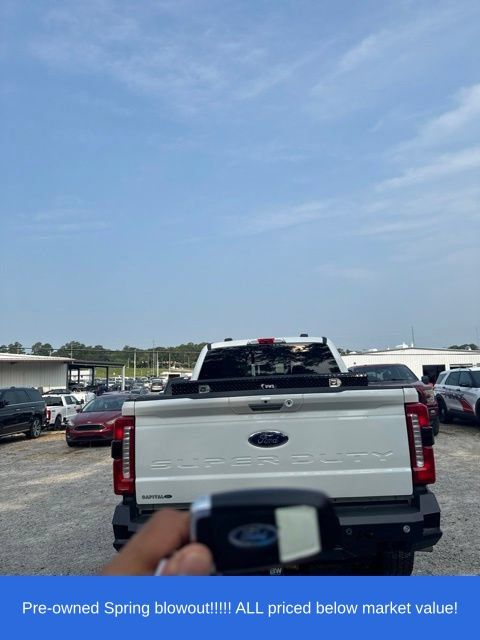 Used 2024 White Metallic Ford Lariat image 8
