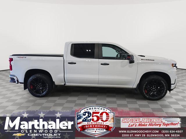 Summit White 2021 Chevrolet Silverado 1500 Pickup Truck Four-Wheel Drive Automatic