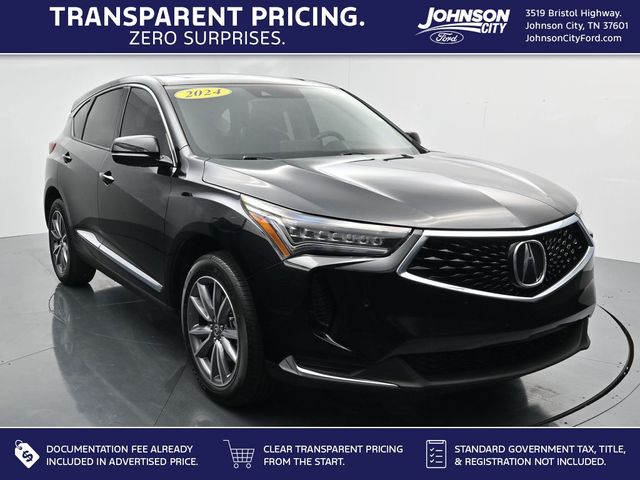 Majestic Black Pearl 2024 Acura RDX SUV / Crossover All-Wheel Drive Automatic