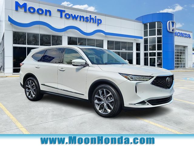 Platinum White Pearl 2023 Acura MDX SH-AWD with Technology Package SUV / Crossover All-Wheel Drive Automatic