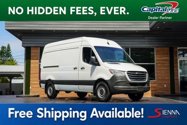 White 2021 Freightliner Sprinter Van Rear-Wheel Drive Automatic
