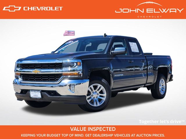 Gray (Graphite Metallic) 2019 Chevrolet Silverado 1500 Pickup Truck Four-Wheel Drive 6-Speed Automatic Overdrive