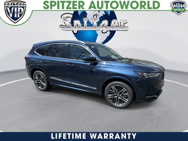2026 Acura MDX Advance Package Blue at Spitzer Acura