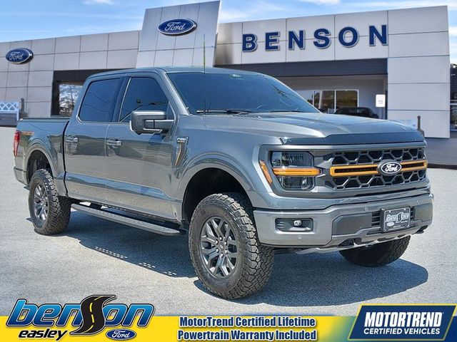 Gray Metallic 2025 Ford F-150 Tremor SuperCrew 4WD Pickup Truck Four-Wheel Drive Automatic