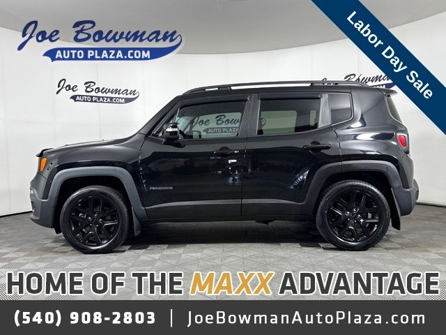 Black 2017 Jeep Renegade SUV / Crossover Four-Wheel Drive 9-Speed Automatic