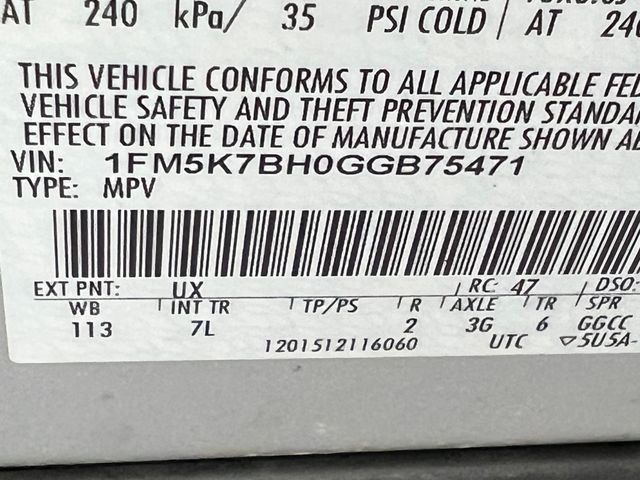 2016 Ingot Silver Metallic Ford Explorer Base FWD SUV