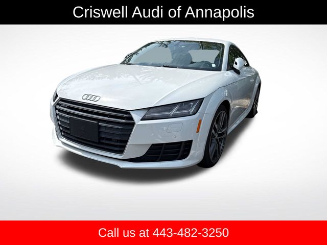 Glacier White 2016 Audi TT Coupe All-Wheel Drive 6-Speed Automatic