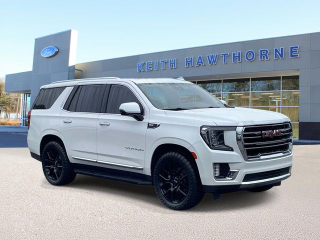 White Frost 2023 GMC Yukon SUV / Crossover Four-Wheel Drive