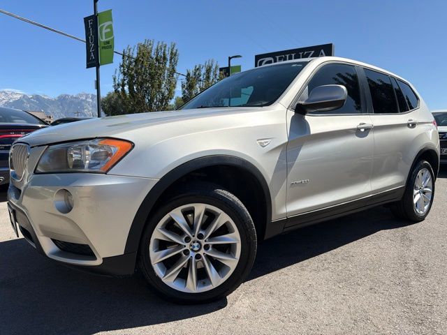 Mineral Silver Metallic 2013 BMW X3 SUV / Crossover All-Wheel Drive 8-Speed Automatic