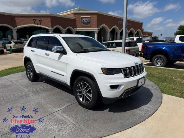 Bright White Clearcoat 2017 Jeep Grand Cherokee Limited SUV / Crossover 4X2 8-Speed Automatic