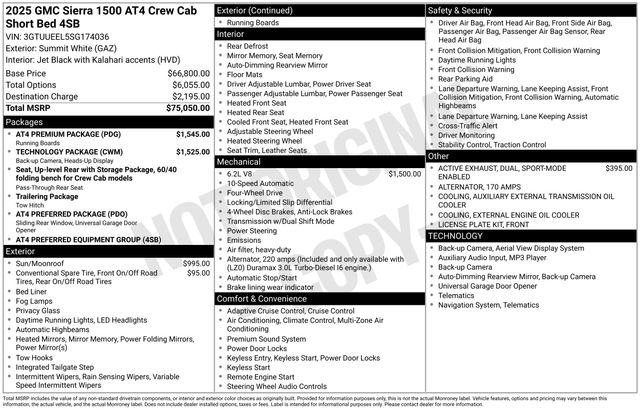Used 2025 GMC Sierra 1500 Truck