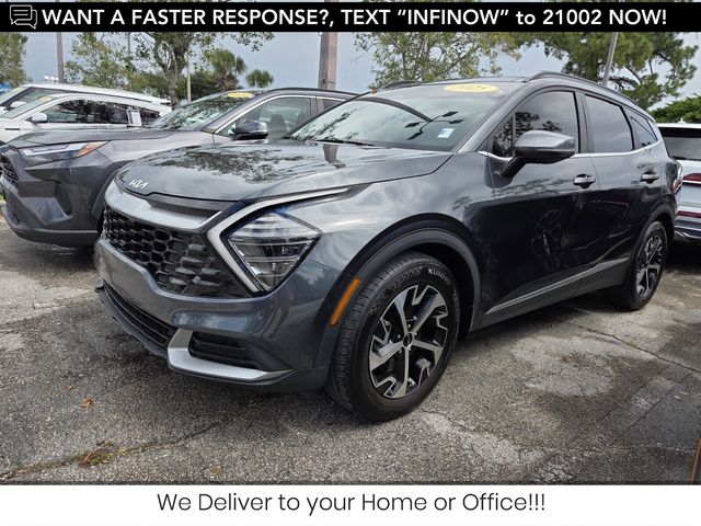Gravity Gray 2025 Kia Sportage SUV / Crossover Front-Wheel Drive 8-Speed Automatic