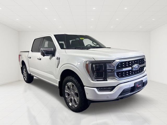 White Metallic 2022 Ford F-150 Pickup Truck Four-Wheel Drive Automatic