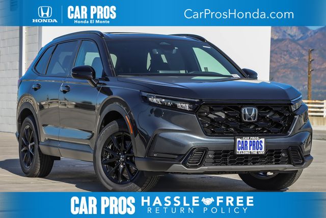 Meteorite Gray Metallic 2026 Honda CR-V Hybrid Sport-L AWD SUV / Crossover All-Wheel Drive Continuously Variable Transmission