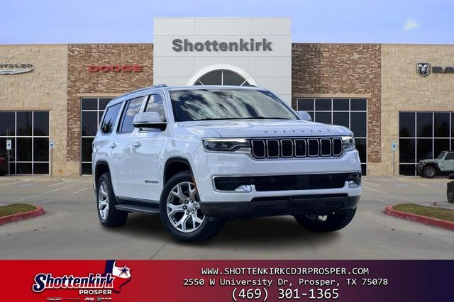 Bright White Clearcoat 2022 Jeep Wagoneer SUV / Crossover 4X2 8-Speed Automatic