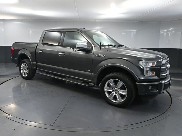 Gray (Magnetic Metallic) 2015 Ford F-150 Pickup Truck Four-Wheel Drive 6-Speed Automatic