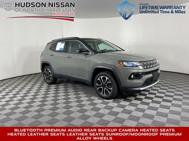 2022 Sting-Gray Clearcoat Jeep Compass Limited SUV
