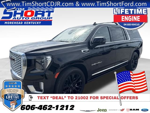 Onyx Black 2024 GMC Yukon XL SUV / Crossover Four-Wheel Drive