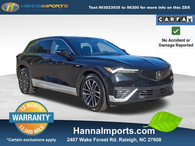 Cosmic Black Metallic 2024 Acura ZDX A-Spec RWD SUV / Crossover Rear-Wheel Drive Automatic