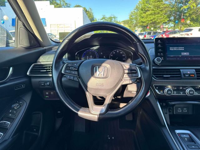 used 2021 Honda Accord Hybrid car, priced at $24,500