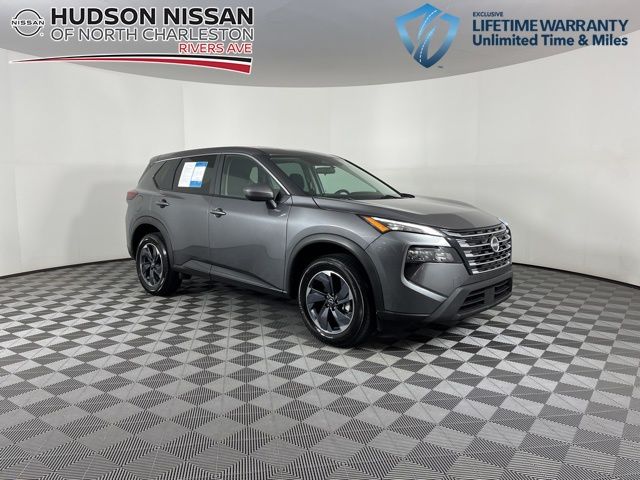 2024 Gun Metallic Nissan Rogue SV SUV