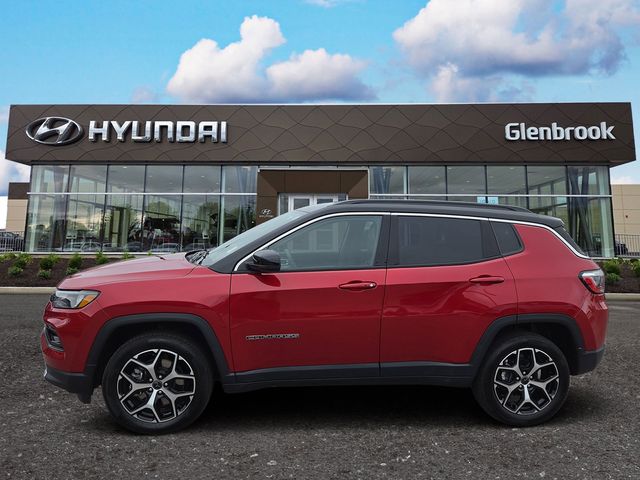 Red Hot Pearlcoat 2025 Jeep Compass SUV / Crossover Four-Wheel Drive 8-Speed Automatic