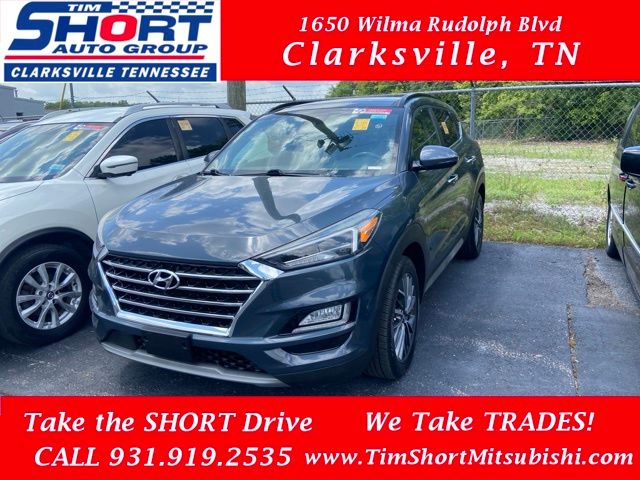 Blue 2021 Hyundai Tucson SUV / Crossover Front-Wheel Drive 6-Speed Automatic