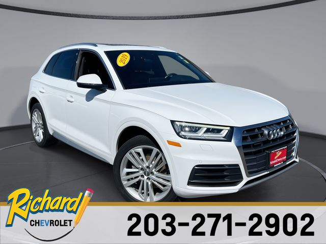 White 2019 Audi Q5 SUV / Crossover All-Wheel Drive 7-Speed Automatic