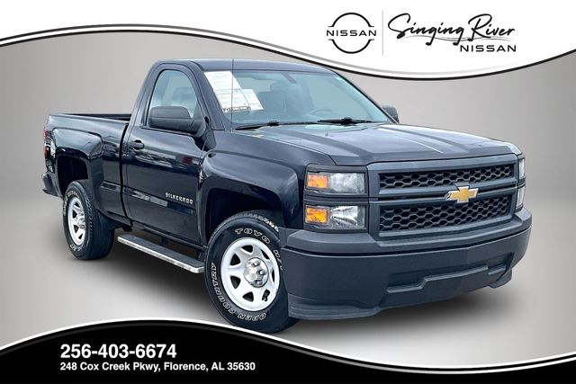 Black 2014 Chevrolet Silverado 1500 Pickup Truck 6-Speed Automatic Overdrive