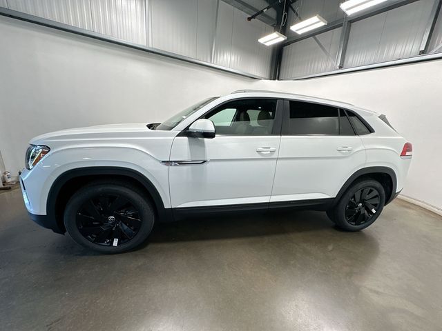 2026 Volkswagen Atlas Cross Sport 2.0T SE w/Technology White/off-white at Sutliff Volkswagen