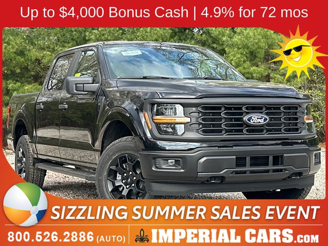Agate Black Metallic 2026 Ford F-150 Pickup Truck Four-Wheel Drive Automatic