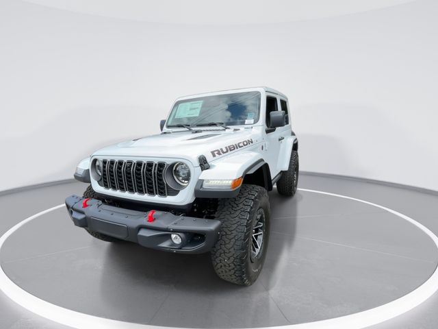 New 2025 Bright White Clear-Coat Exterior Paint Jeep Rubicon X image 4