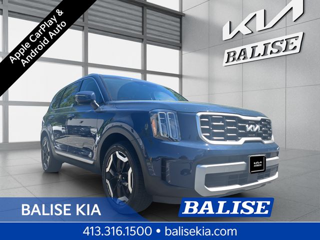 Midnight Lake Blue 2023 Kia Telluride S AWD SUV / Crossover All-Wheel Drive 8-Speed Automatic