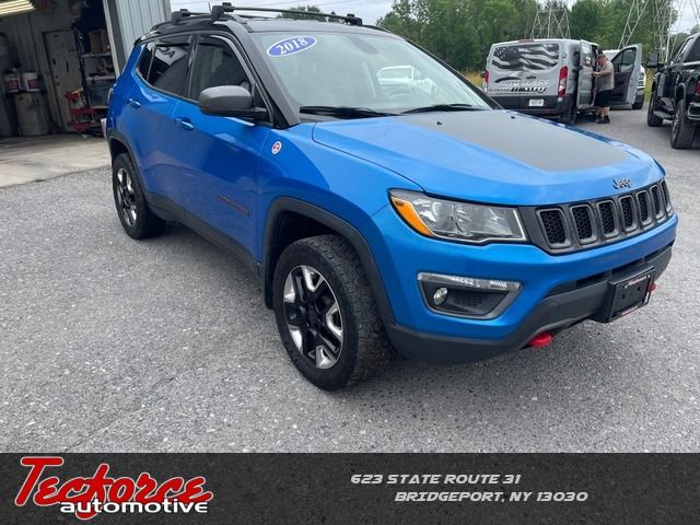 2018 Jeep Compass Trailhawk - Laser Blue exterior view 1