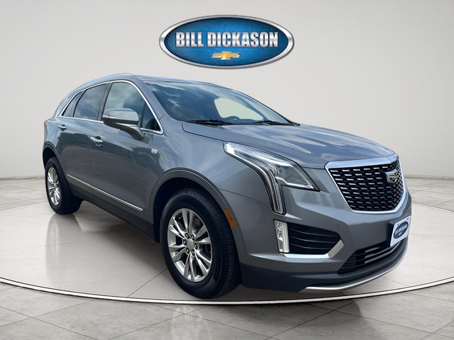 Gray (Steel Metallic) 2020 Cadillac XT5 Premium Luxury AWD SUV / Crossover Four-Wheel Drive 9-Speed Automatic