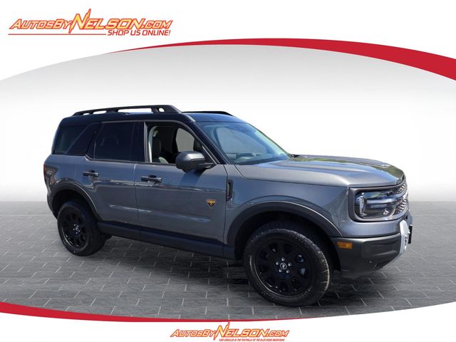 Gray Metallic 2025 Ford Bronco Sport Badlands AWD SUV / Crossover All-Wheel Drive 8-Speed Automatic