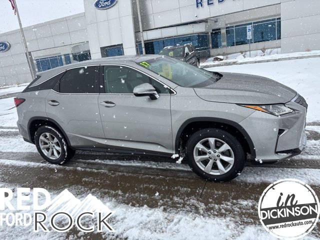 Silver 2017 Lexus RX 350 FWD SUV / Crossover Front-Wheel Drive 8-Speed Automatic