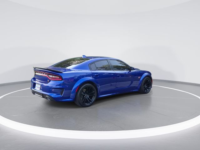 Used 2021 Blue Dodge R/T Scat Pack Widebody image 8