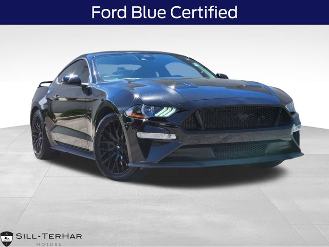 Shadow Black 2022 Ford Mustang Coupe Rear-Wheel Drive 6-Speed Manual
