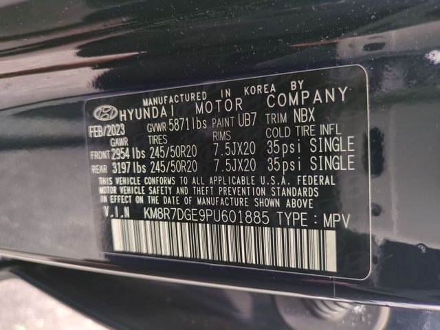 used 2023 Hyundai Palisade car, priced at $36,480